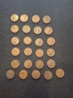 25 High Quality 1920 D Lincoln Wheat Penny Coin Collection