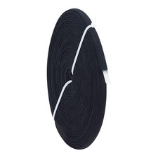 Cotton Covered Boning for Sewing, 12 Yards 10mm Polyester Boning Black Bra Po...