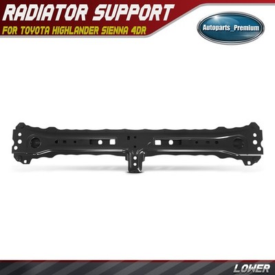 Lower Tie Bar Radiator Support for Toyota Highlander 2020-2025 Sienna 4dr Steel
