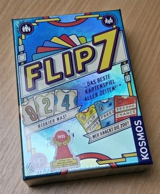 Flip 7 - DEUTSCH - Kartenspiel - Kosmos  - nom. Spiel des Jahres 2025