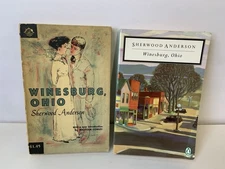 LOT 2   Winesburg, Ohio by Sherwood Anderson pb books Vtg Literature