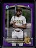 2025 Bowman Chrome Jhoan De La Cruz Purple Wave Refractor 1st #/250 Padres
