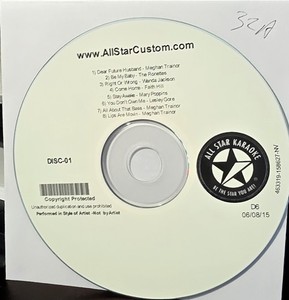 32A              CUSTOM ASK      KARAOKE CDG LOT LONG DRIVE