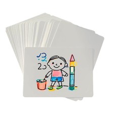 zeokoou Blank Playing Cards to Write on, Poker Size 2.5 x 3.5 inches, White