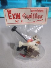 De colección Exin Castillos Gran Alcázar Castillo Bruja Fantasma Bandera Figura Paquete de Juguetes Nuevo