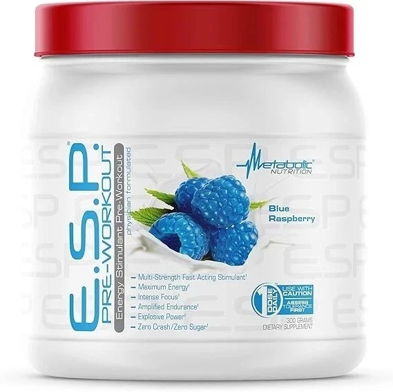 Metabolic Nutrition ESP Pre Workout - Blue Raspberry