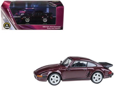 1986 RUF BTR Slantnose Ruby Red Metallic 1/64