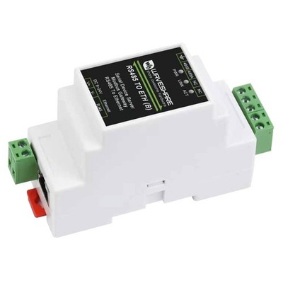 RS485 Ethernet Konverter Modul Industrial Rail-Mount TCP/ Serial Adapter