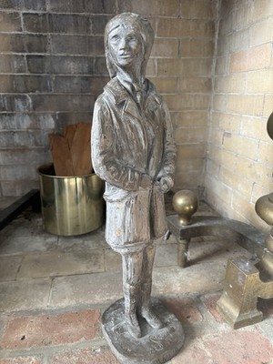 Amelia Earhart Original Statue Sculpture Bronze over Foam Core