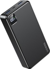 56800mAh Portable Charger with PD 22.5W Fast Charging, for Travel Camping Essent
