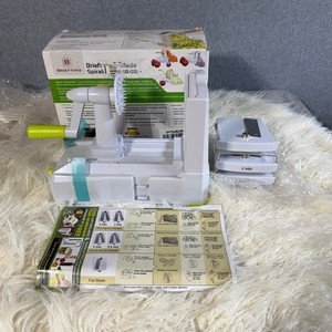 Brieftons 5-Blade Spiralizer Vegetable Slicer Zucchini Noodle Maker BR-5B-02