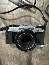 Canon ae-1 camera And Basic 50mm Lens