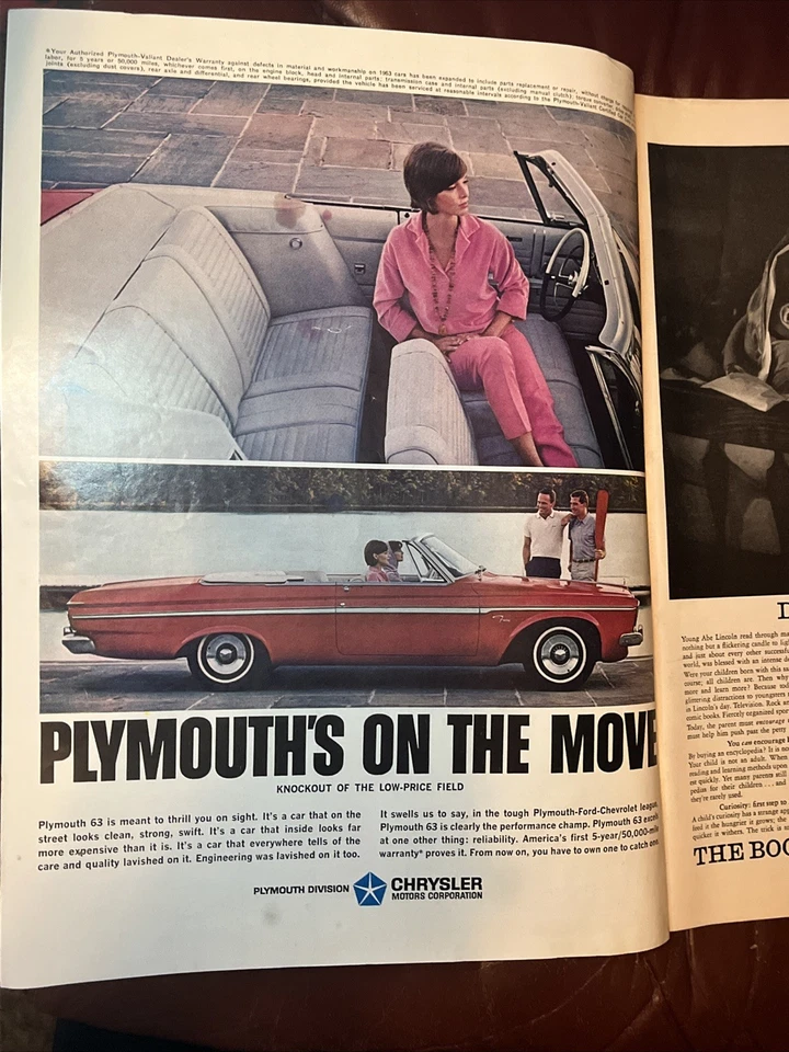 Life Magazine February 22, 1963 Kessler Twins Carol Burnett Khrushchev 60s Ads - Image 4 of 4