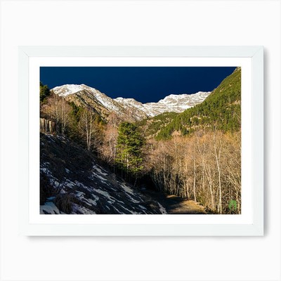 Mountain Road 20231225131346rt1pub  Framed Wall Art Poster Canvas Print Picture