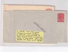 4 Leeward Island king George VI Mint Specimen Envelopes (70023)