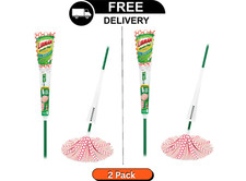 Libman Microfiber Wonder Mop with Green Steel...