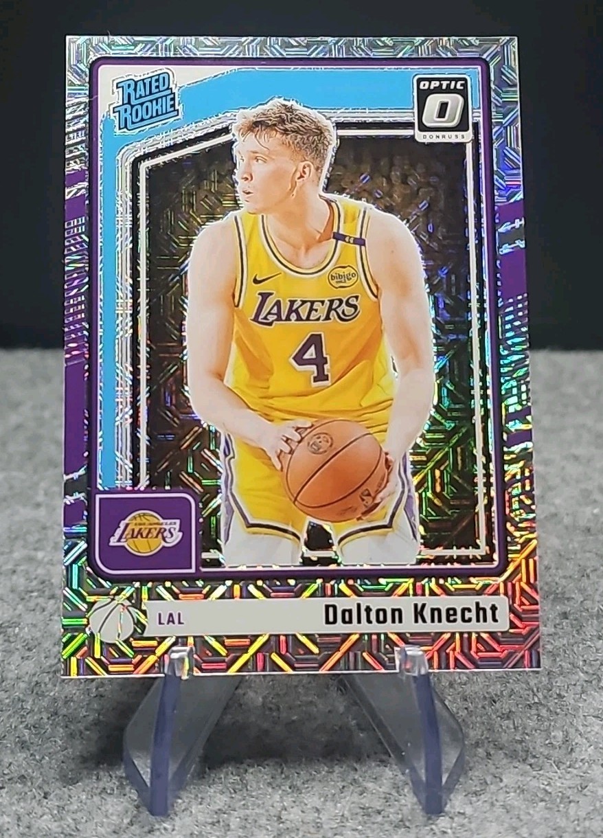 2024-25 Donruss Optic #256 Dalton Knecht Choice Holo Silver Prizm Rated Rookie