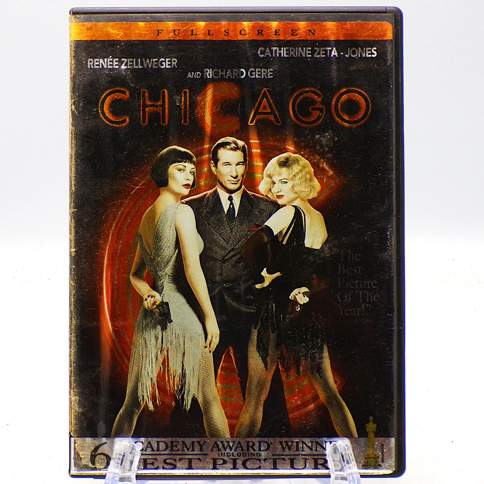 Chicago DVD Renee Zellweger Catherine Zeta-Jones Richard Gere Musical 2002