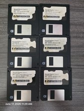 3.5" HD Floppy Disk 1-6 Full Set Microsoft Windows 3.1 Operating System