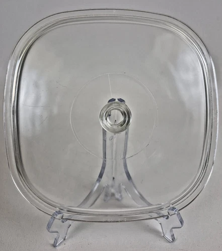Pyrex P-10-C-1 Clear Glass Lid 10” Square Replacement USA Made