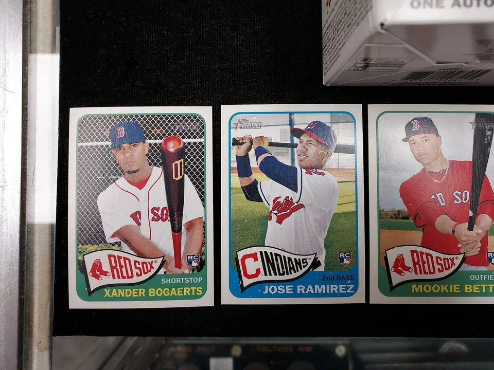 2014 Topps Heritage High Number Baseball Complete Set 100 Cards NO AUTO Betts RC - Image 2 of 4