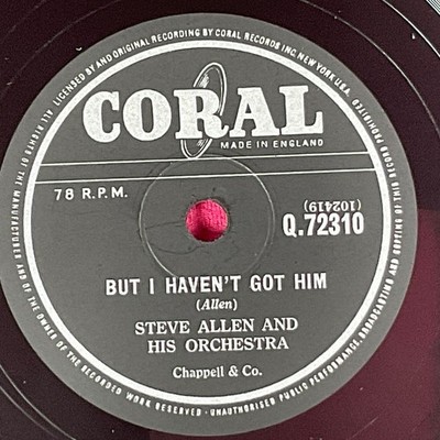 Pretend You Don't See Her/But I Haven't Got Him 78 RPM Single 10'' Record