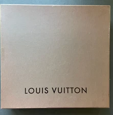 LOUIS VUITTON “Empty Box Only” Measures 14.5 x 13.5 x 2.5 Inches