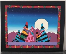 Those Party Animals TAVLOS SIGNED & NUMBERED SERIGRAPH 45" x 35" 