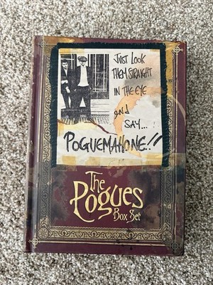 The Pogues Just Look Them Straight In The Eye and Say Pogue Mahone 5 CD Box Set