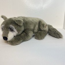 Lou Rankin Friends Raoul Gray Timber Wolf Plush Stuffed Applause Dakin 16  