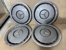 4x Original Mercedes Radkappen W124 W201 190 D E 15 Zoll 1244010924 Chrom ..