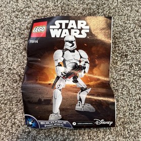 Lego Star Wars 75117 Kylo Ren & First Order Storm Trooper 75114 -Both Incomplete