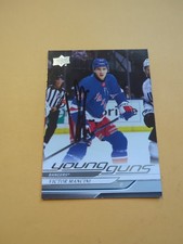 Victor Mancini Signed New York Rangers Young Guns Rookie Card Vancouver Canucks 