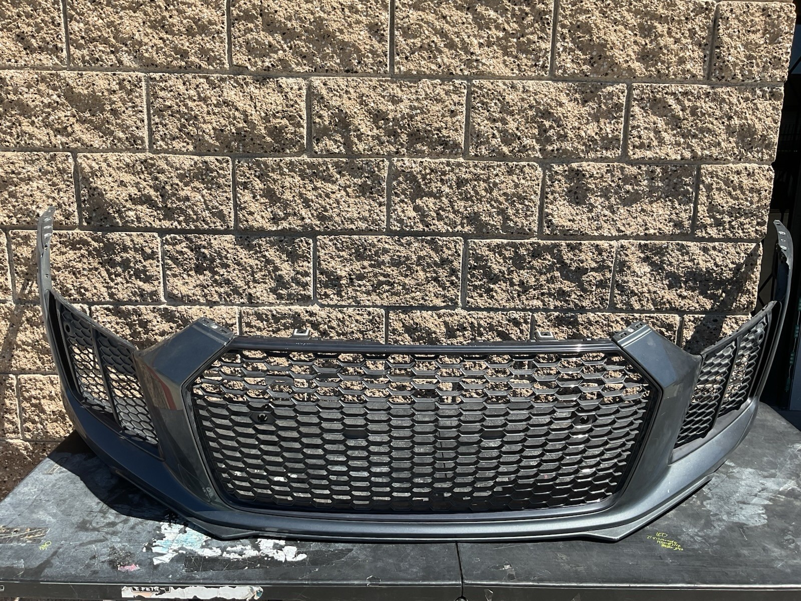 2015 2016 2017 2018 AUDI R8 FRONT BUMPER USED OEM