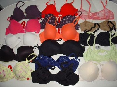 16 Tlg Bügel Softschalen T-Shirt BHs Dessous 75B-80B, MANGUUN, BEE DEES, FELINA 