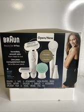 Braun Epilator Silk- pil Beauty Set 9 Flex 9300 3D Facial Hair Removal Open Box