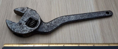 VINTAGE GEDORE VERSTELLBARER SCHRAUBENSCHLÜSSEL SCHWANENHALS