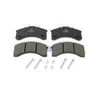 Bremsbelagsatz Scheibenbremse Vorderachse DT Spare Parts FüR U.A. Iveco Eurostar