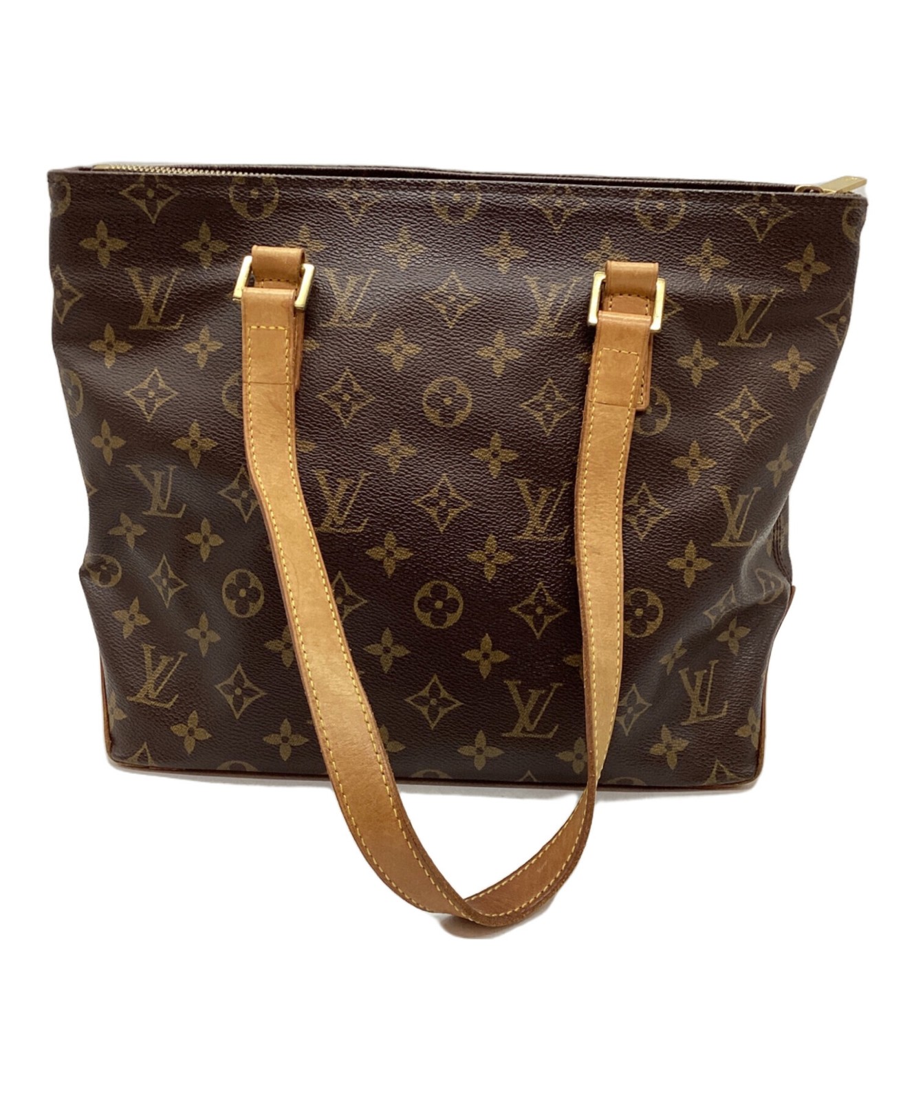 Louis Vuitton Brown Shoulder Tote Bag LV Monogram