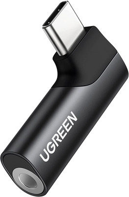 UGREEN USB C Auf 3,5Mm Klinke 90 Grad Winkel Adapter Auf Klinke, Aux Kopfhörer A