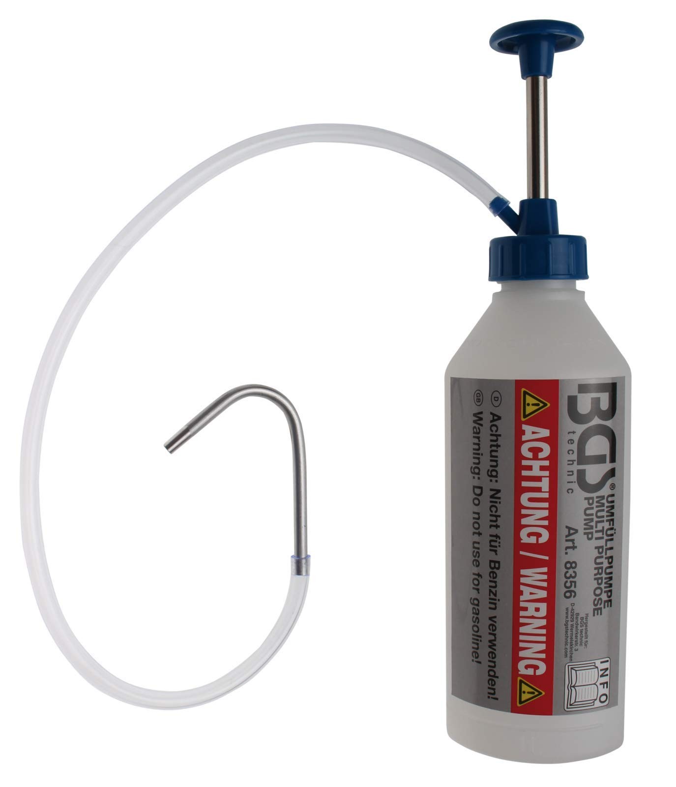 Pompe de transfert 8356 pour vider un réservoir de carburant facilement