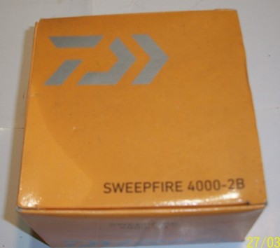 Daiwa Sweepfire 4000-2B, NEW Spinning Reel. 5.3:1. 10 lb.-300 Yd.