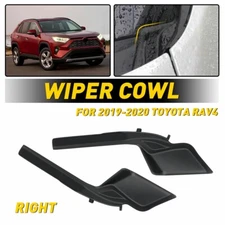 Pair Front Windshield Wiper Cowl Cover Panel NEW For Toyota RAV4 2019 2020 2021