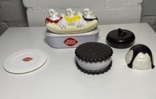 Dairy Queen Ice Cream Sandwich Play Food Set Blizzard Banana Split Vintage Toy