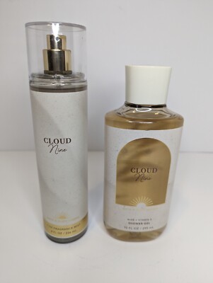 Bath And Body Works Cloud Nine Fragrance Spray & Shower Gel BRAND NEW 