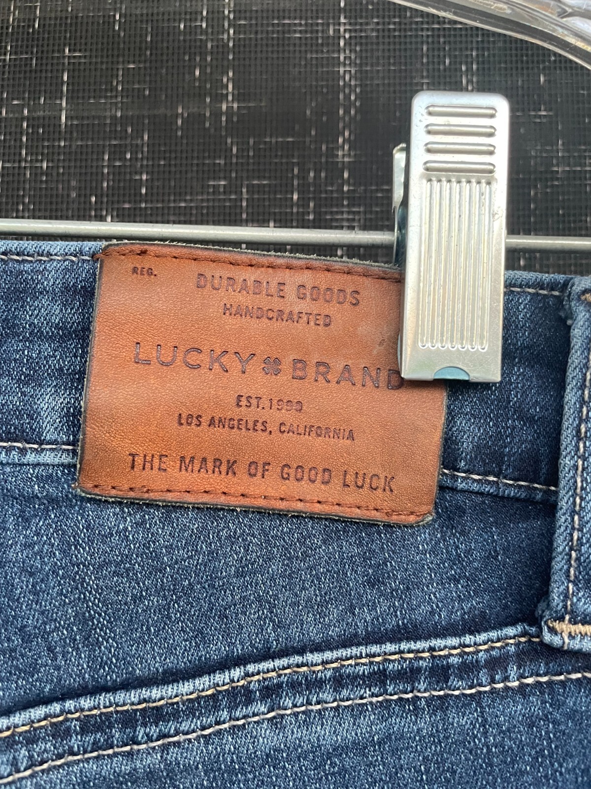 Lucky Brand Jeans Women’s Bridgette Skinny 2/26 Ankle High Rise Dark Wash