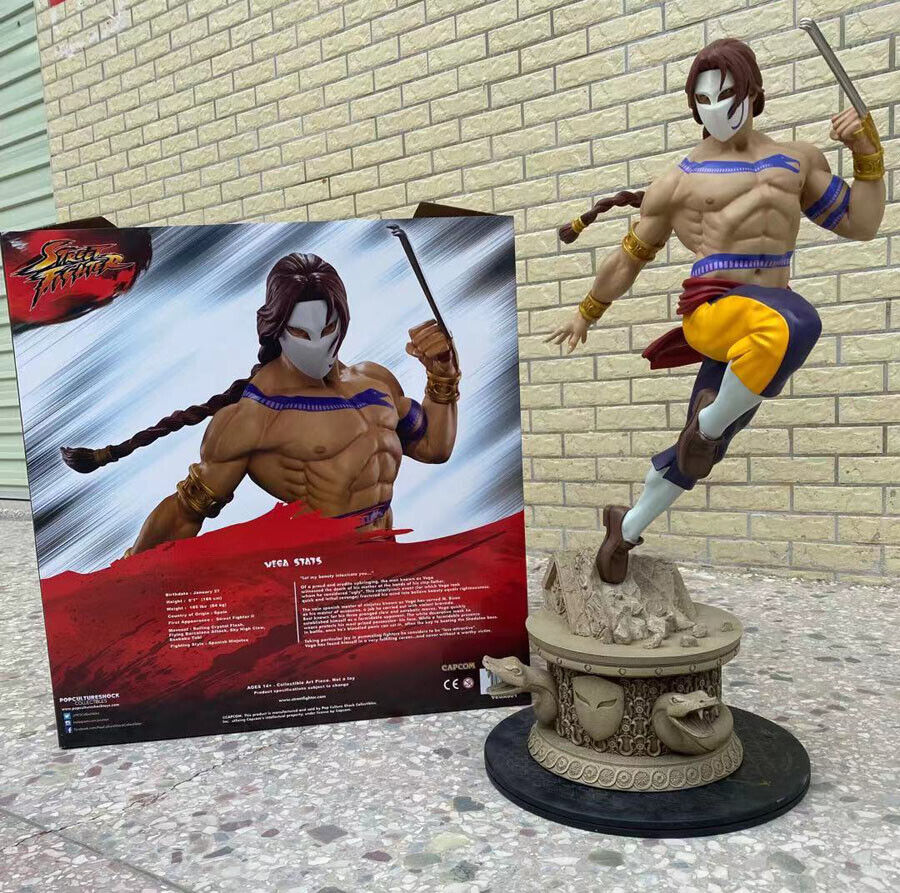 Street Fighter Vega Polystone Statue