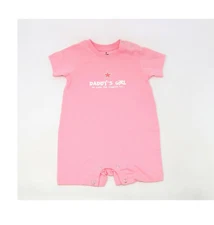 Reebok Toddlers Infants Tops Shirts Daddy's Girl Romper Pink Dallas Cowboys
