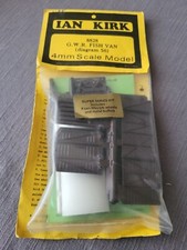 Ian Kirk 8828 GWR Fish Van Wagon Kit Dia S6