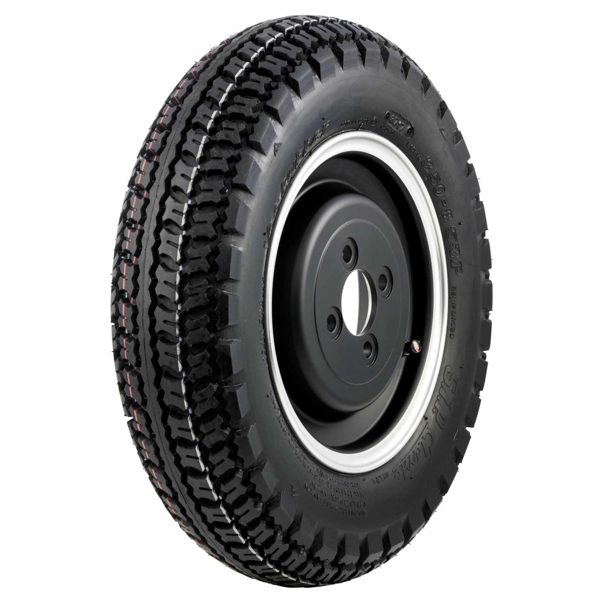 2 Pneumatici 3.50 8 Rinforzati 6 P.R. Copertoni Gomme Per Vespa - Foto 3